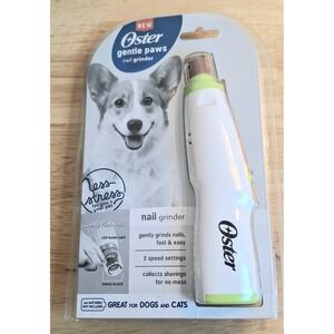 OSTER Gentle Paws Pet Nail Grinder, Cordless Cat and Dog Nail Grinder